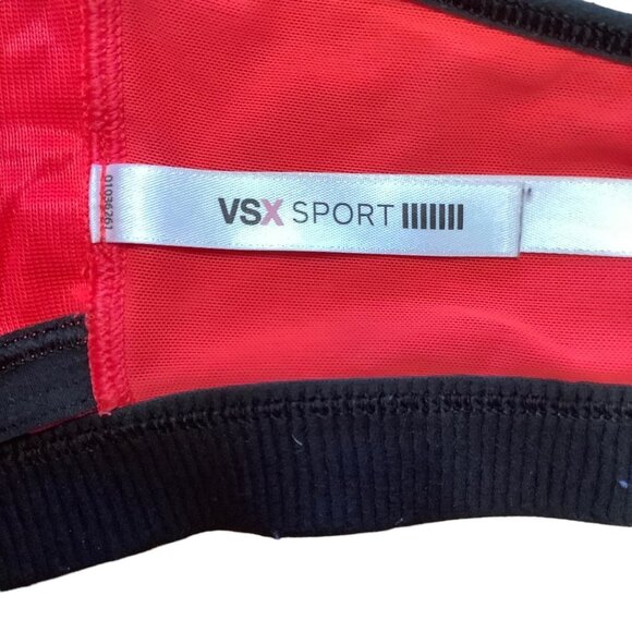 Victoria's Secret VSX Sport Bra Women INCREDIBLE Size 34DD Zip Front Thick Strap - Picture 5 of 8